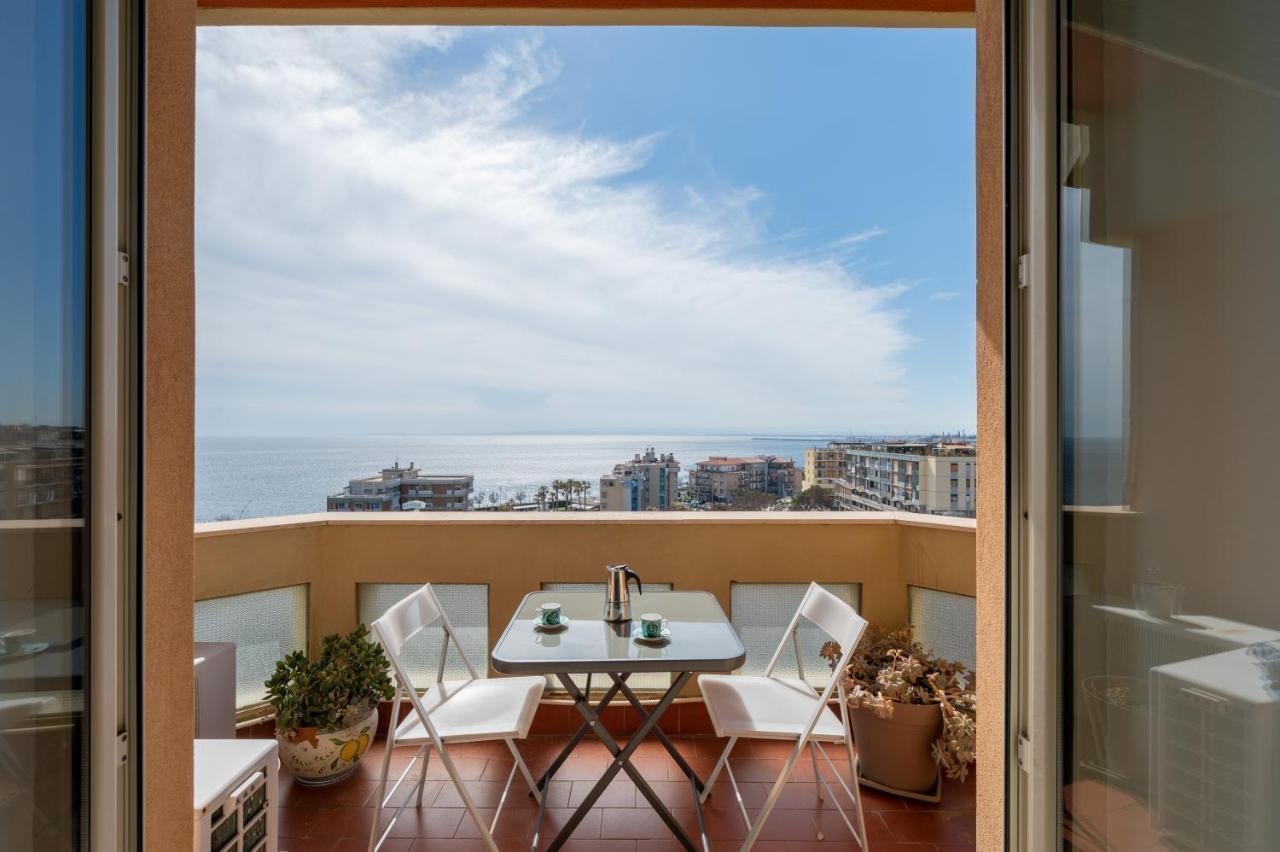 Catania Seaview Apartment With Balcony 外观 照片